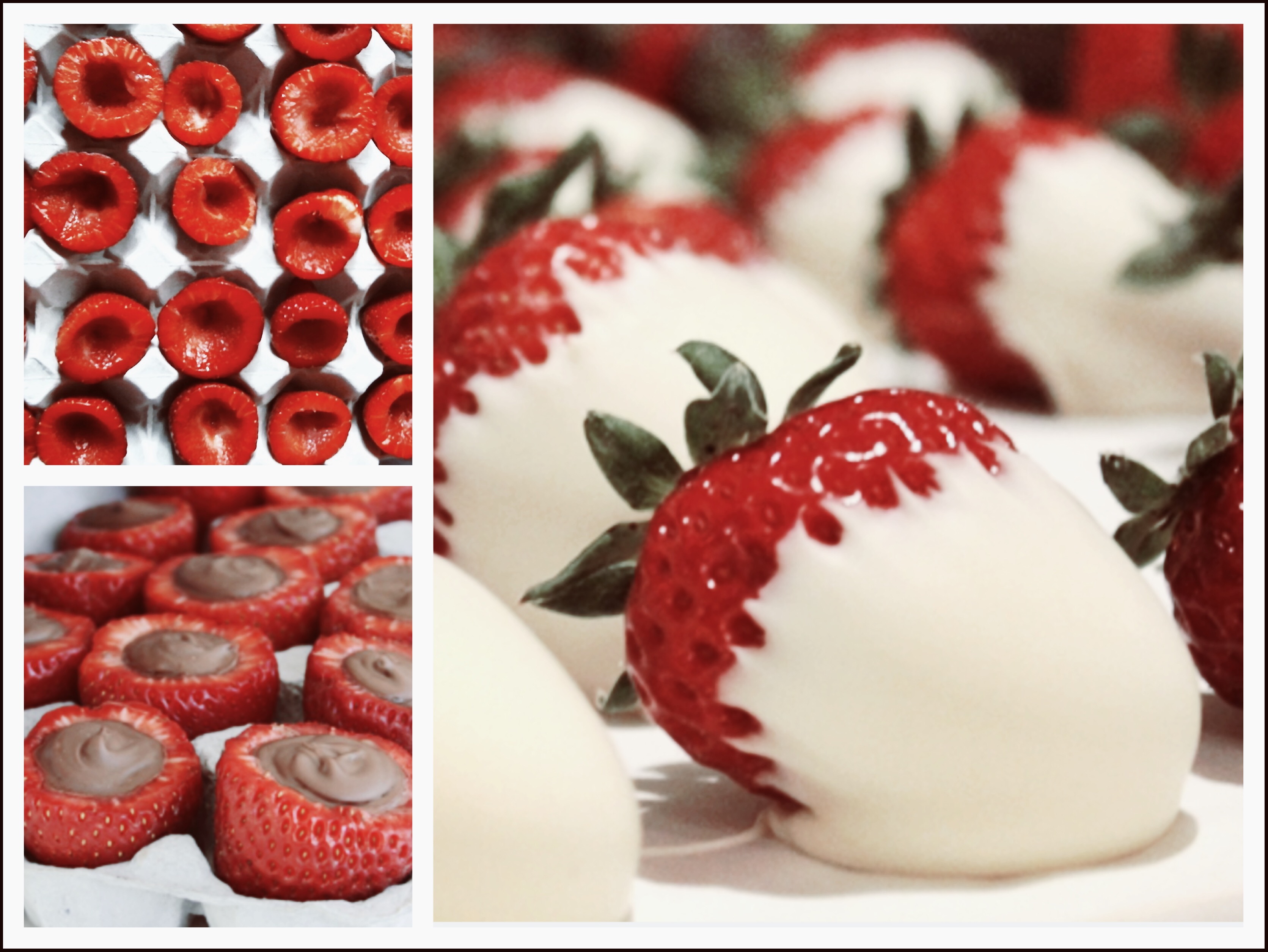 Increíble truco para rellenar fresas de chocolate sin manchar!!! –  mimodemami, image size:3343x2512